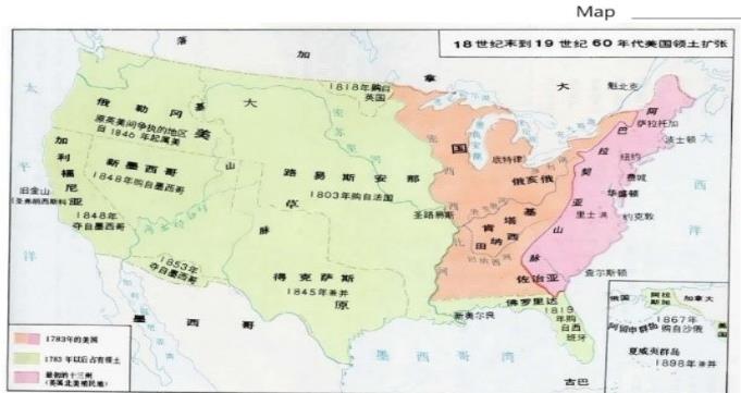 卓杰教员在介绍美国地图.jpg