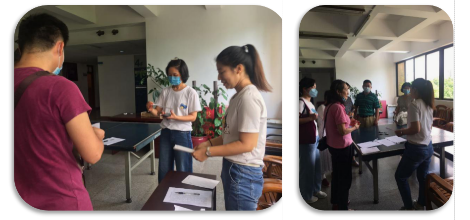 为人师表精神现，齐心协力促搬迁——中区21栋完成安置选房工作