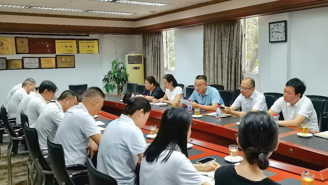 后勤开展重点业务廉政提醒 助力饮服工作规范化建设