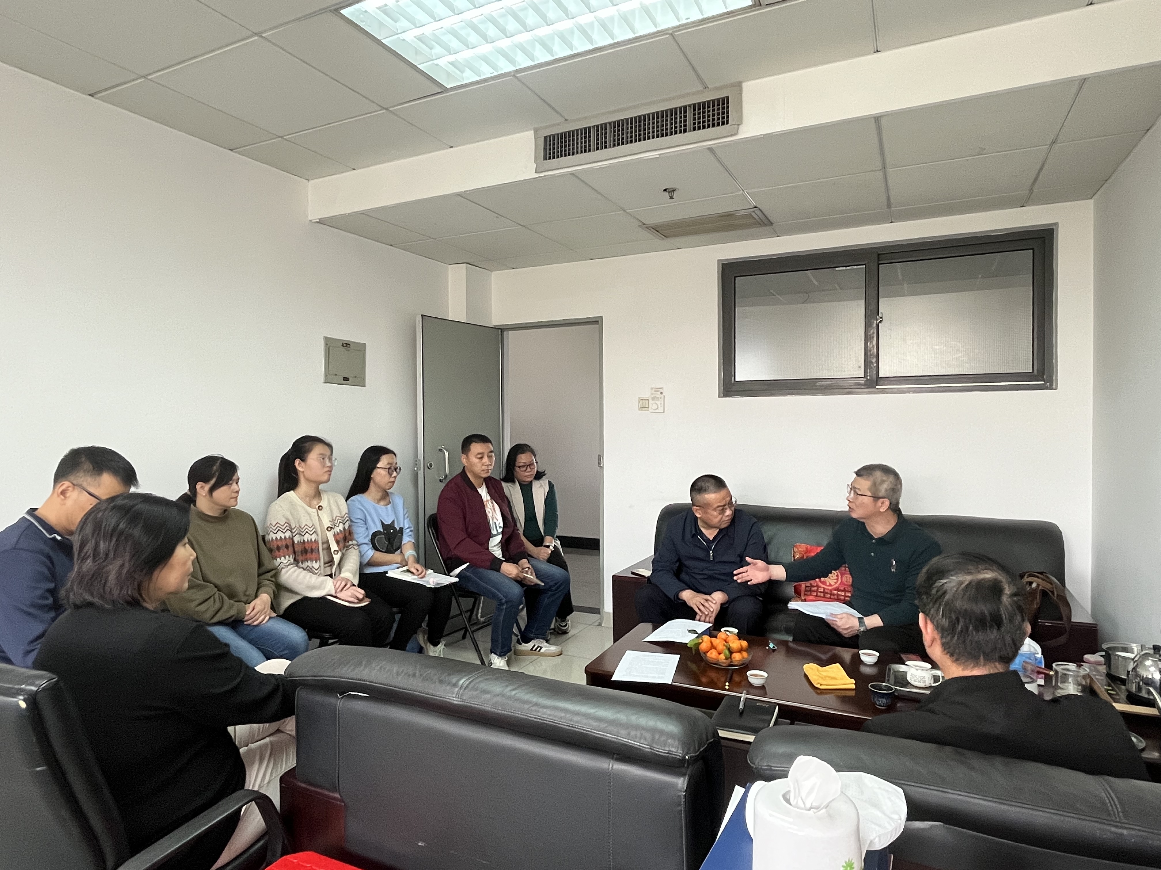 走基层  摸实情 明方向——后勤管理处党政班子深入一线开展基层调研