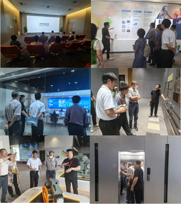 保障安全出行，从电梯开始——物业管理服务中心组织教师村ABCD座住户代表考察日立电梯高新技术产业园