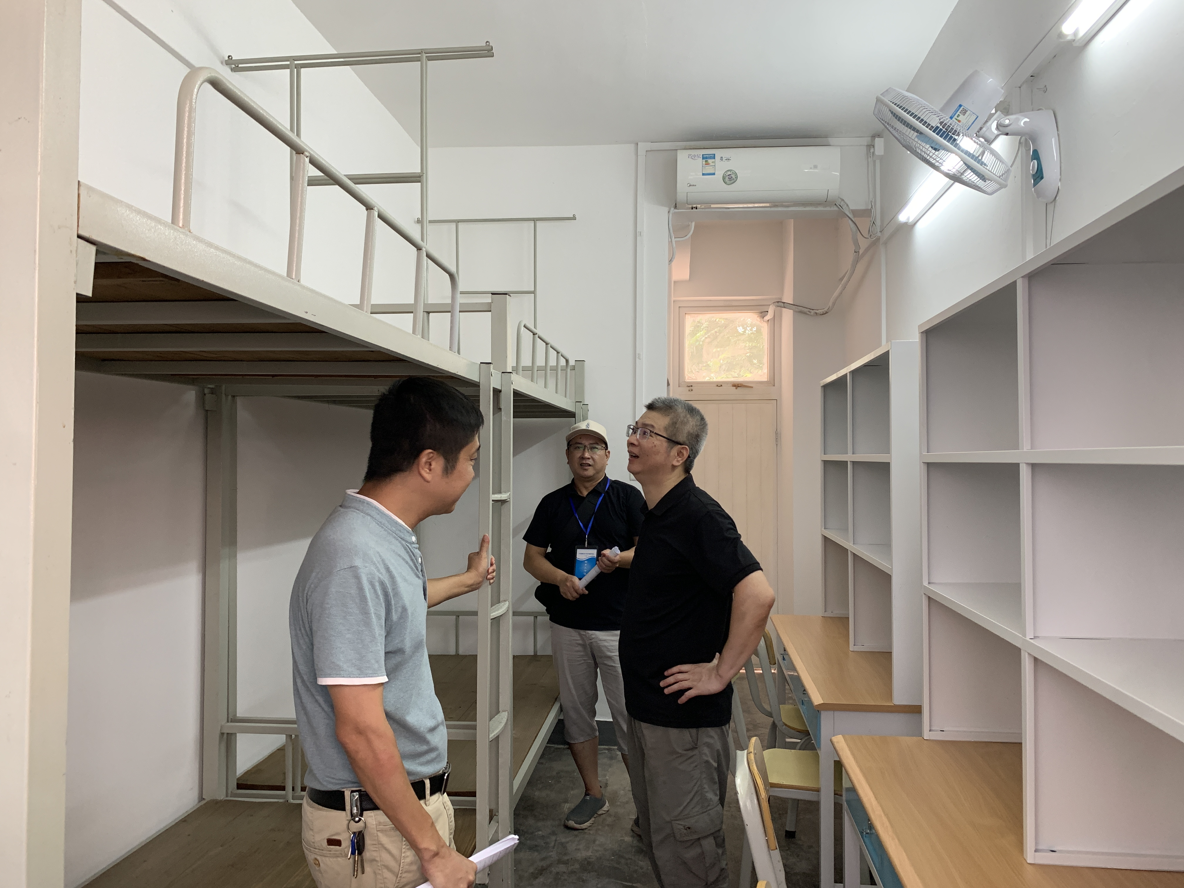 后勤开展秋季开学前检查，为新学期开学和迎新工作护航