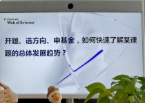 Web of Science如何快速了解某课题的总体发展趋势（视频）