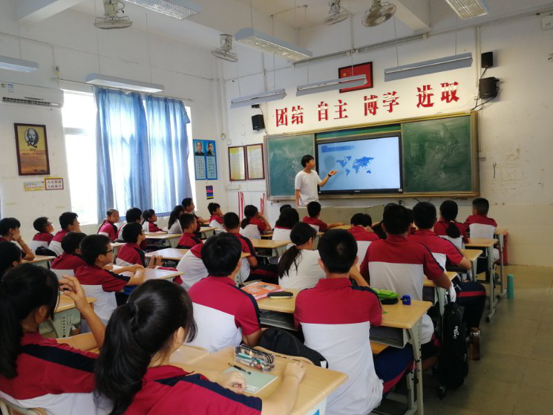 旅游管理学院团学七月长风队第二日授课